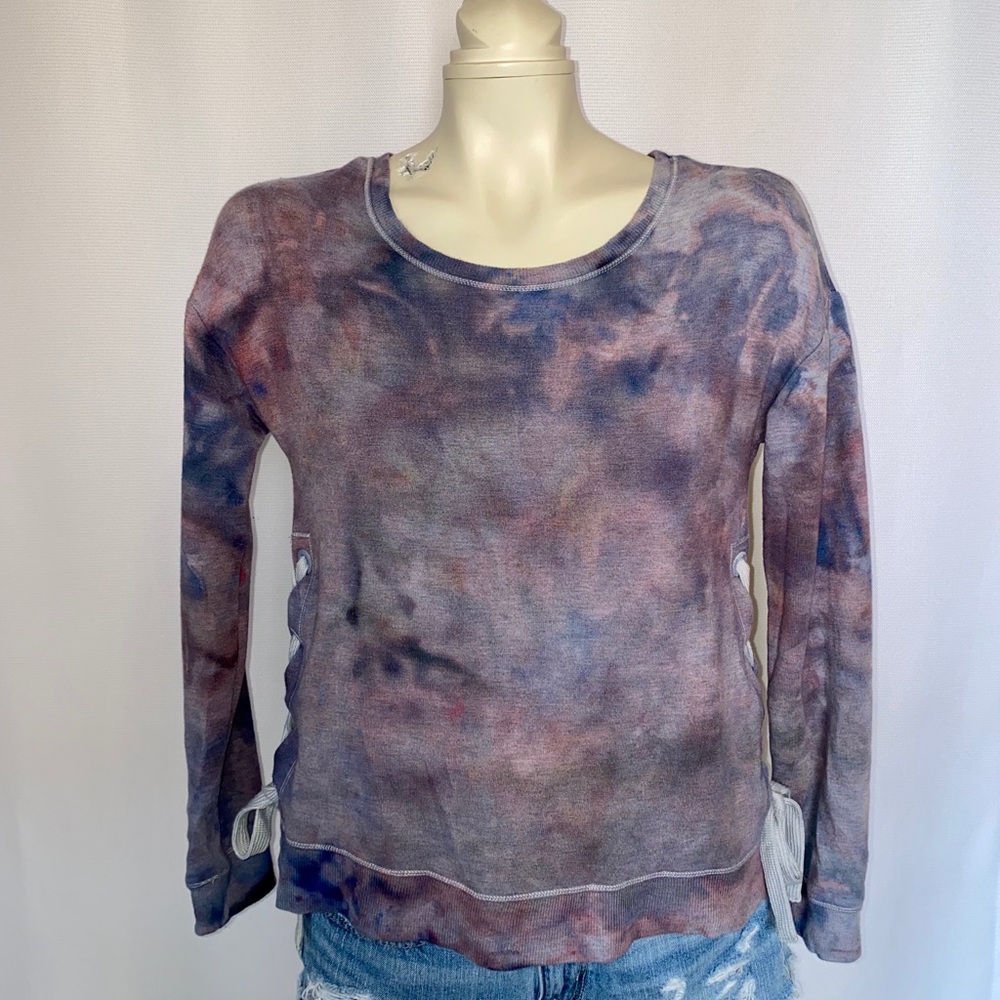 *CUSTOM DYED FLEECE SHIRT